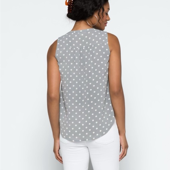 Woman’s blouse size Large NWT, gray! - Picture 2 of 7